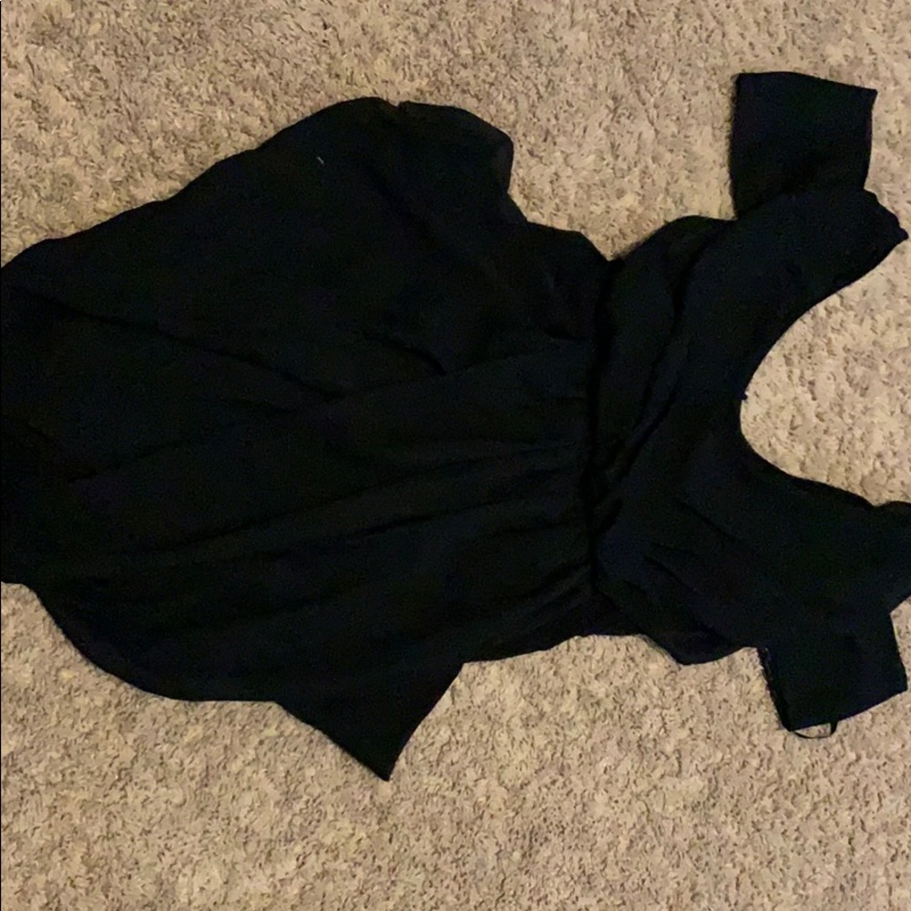Shirt black dress